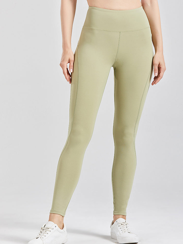 Wide Waistband Active Leggings