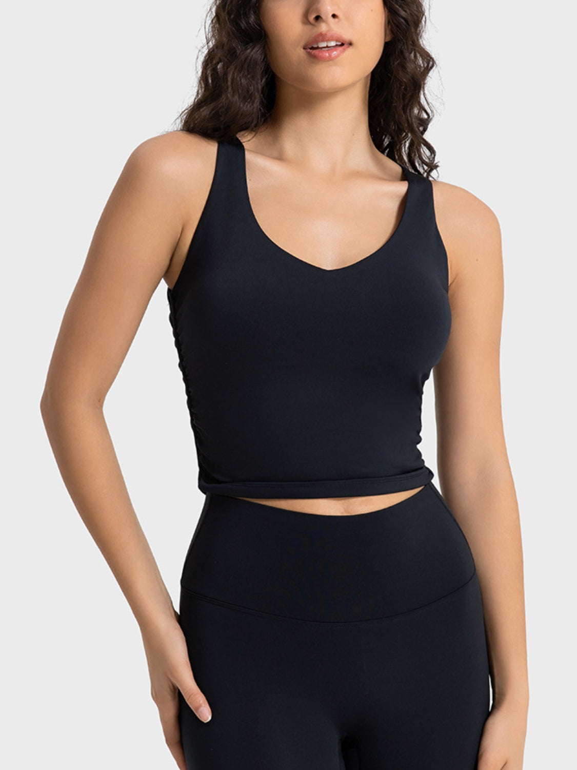 Millennia Cropped Sport Tank