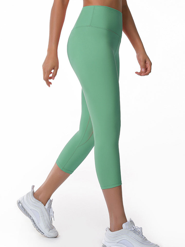 Wide Waistband Active Leggings